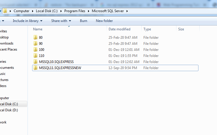 no backupset selected to be restored
