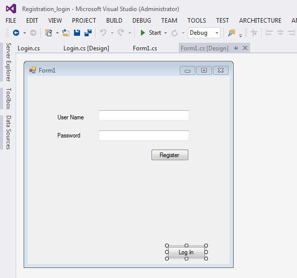 how to connect SQL Database in C# Windows 